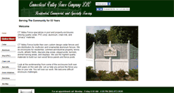 Desktop Screenshot of ctvalleyfence.com